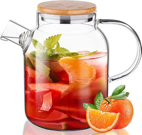 Amazon Paracity Glass Teapot Stovetop Oz Ml Borosilicate