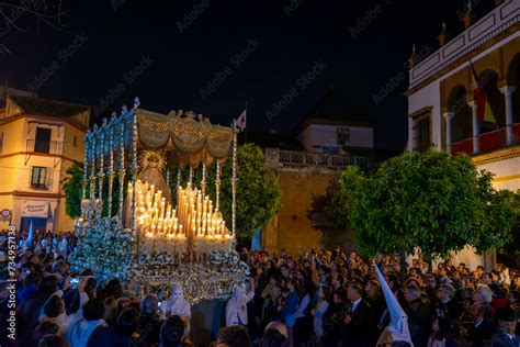 Palio De La Virgen De Los Ngeles De La Hermandad De Los Negritos En La