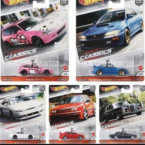 Jual HOT WHEELS PREMIUM MODERN CLASSICS SET Shopee Indonesia