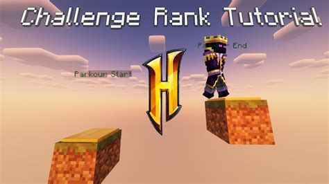 [tutorial] Parkour Challenge Ranks Full Guide Minecraft Hypixel