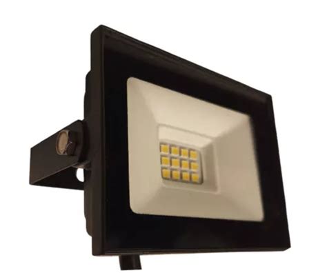 Reflector Proyector Led Exterior Candela 10w Luz Cálida 3000k