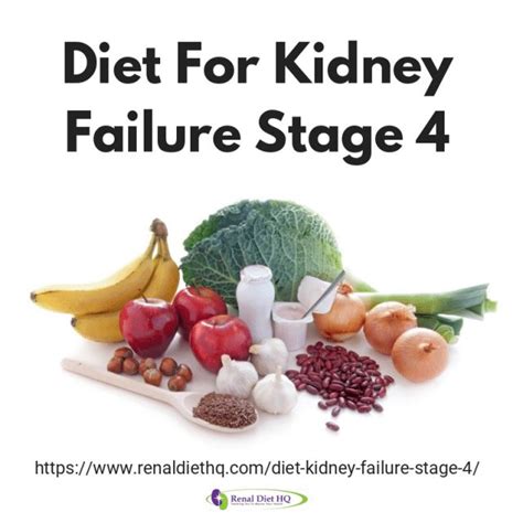 Diet For Kidney Failure Stage 4 Kidney Friendly Foods Kidney