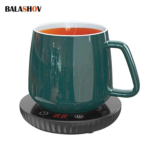 Mug Cup Warmer Coffee Milk Tea Water Cup Heating Electric Touch Pad