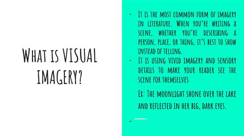 Types of imagery | PPT