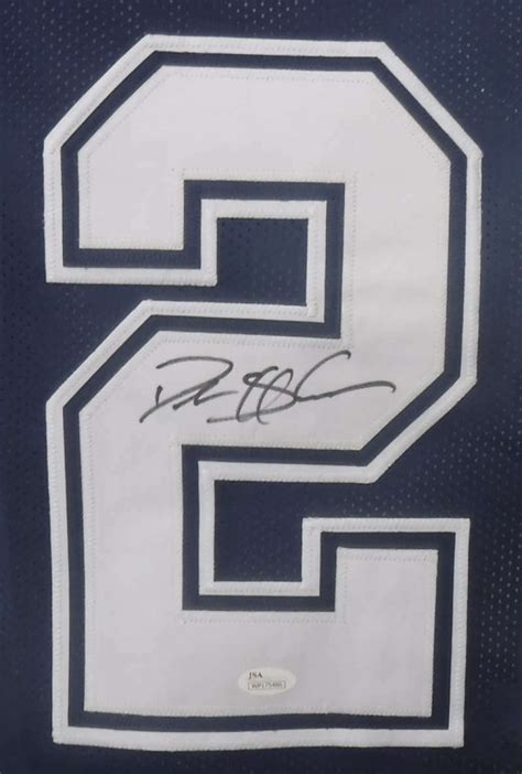 Deion Sanders Autographed/Signed Dallas Cowboys Blue Size XL Jersey JSA ...