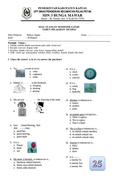 Materi Bahasa Inggris Kelas Semester Homecare