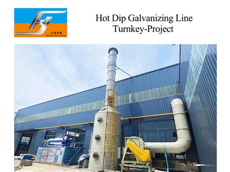 Industrial Automatic Hot Dip Galvanizing Plant Production Line Turnkey