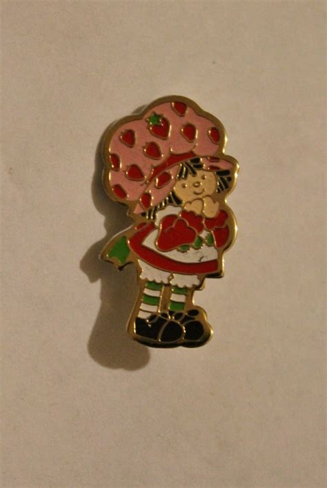 Vintage Strawberry Shortcake Enamel Pin By JennCannon On Etsy