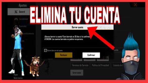 Como Eliminar Una Cuenta De Invitado En Free Fire Youtube