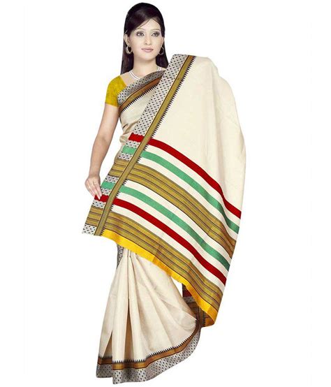 Shyam Fabrics Yellow Bhagalpuri Silk Saree Buy Shyam Fabrics Yellow