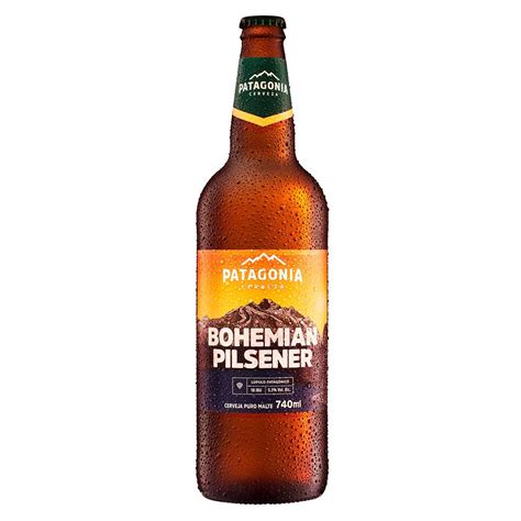 Cerveja Patagonia Bohemian Pilsener 740ml Garrafa Carrefour