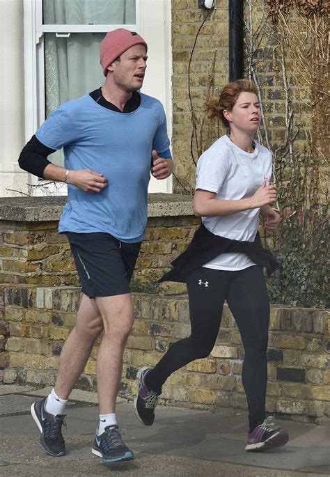 James Norton goes jogging with his girlfriend Jessie Buckley | James ...