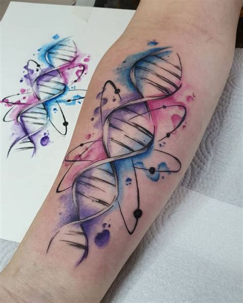 30 Pretty Dna Tattoos To Inspire You Dna Tattoo Hand Tattoos For