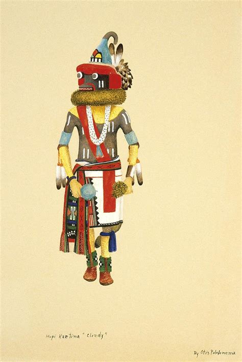 Hopi Kachina Cloudy - McNay Art Museum