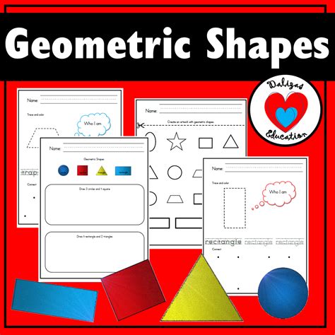 Geometric shapes worksheets – Artofit