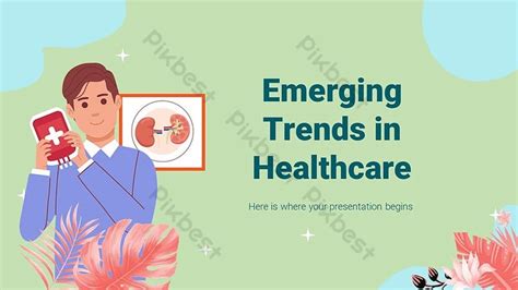 Emergency Promotion Of Emerging Trends In Healthcare Powerpoint Pptx Template Free Download