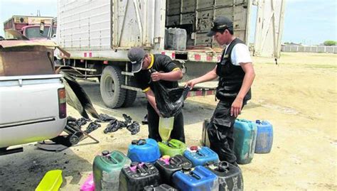 Incautan 300 Galones De Combustible De Contrabando PERU CORREO