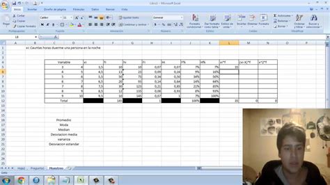 Excel Creacion De Tablas De Datos Agrupados Estadistica Youtube