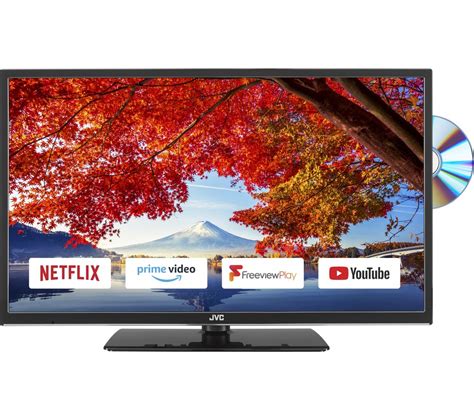 Buy Jvc Lt C Smart Led Tv With Built In Dvd Player Free