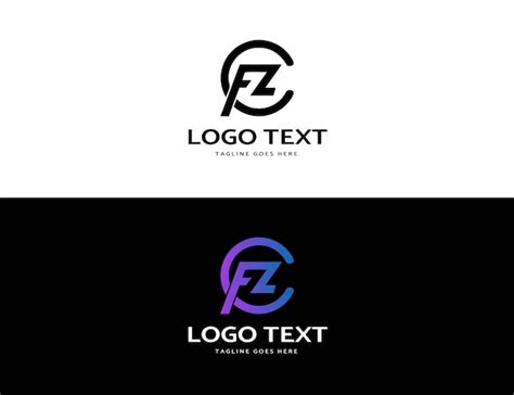 Premium Vector Abstract Logo Design With Fz Letter