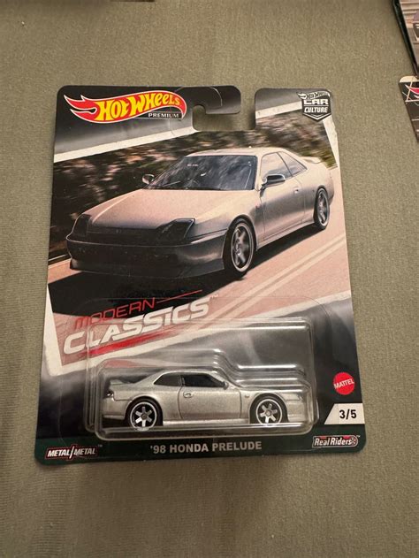 Hot Wheels Premium Honda Prelude Neu Und Originalverpackt In