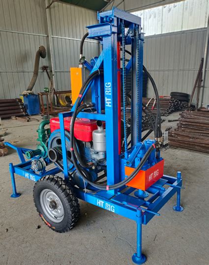 Water Well Borehole Bore Hole Drilling Equipment Machine Small