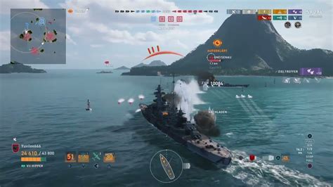 Hipper Clearing A Cap A Kraken Gameplay World Of Warships Legends