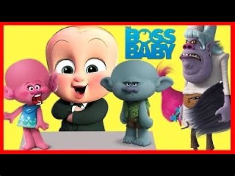 Boss Baby Cuts Poppy And Branch Trolls Hair Part Bergens Chef Lol