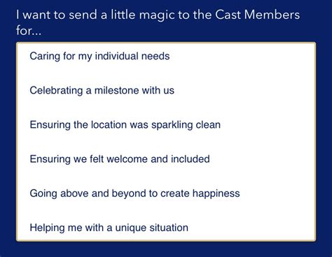 Cast Member Compliment Feature Now Available On My Disney Experience