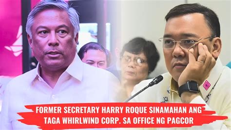 Former Sec Harry Roque Sinamahan Si Cassie Ong Ng Whirlwind