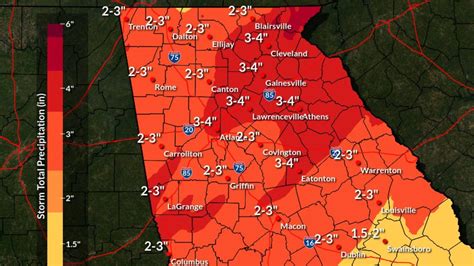 Athens, Ga. weather: Storm with heavy rain, high winds expected Tuesday