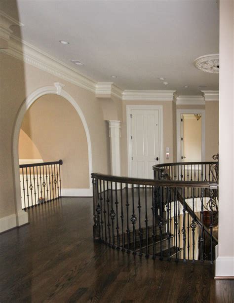 45inspiring Oak And Wrought Iron Balustrade In Stunning Residence Mclean Va 2210 Traditional