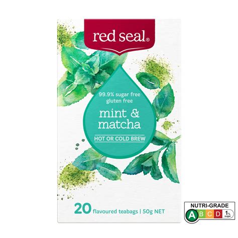 Red Seal Mint & Matcha Tea 20s | NTUC FairPrice