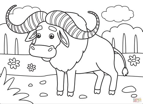 Free Printable Buffalo Coloring Pages Coloring Pages