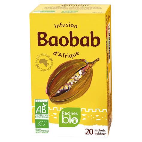 Infusion D Afrique Racines Bio Baobab Sach X G