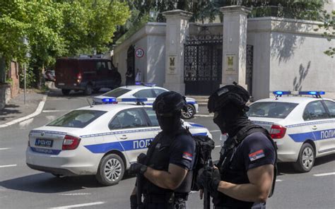 Serbian Police Detain Two After Crossbow Attack On Israeli Embassy In