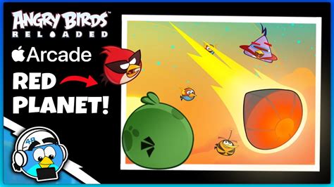 Off To Mars We Go Angry Birds Reloaded Space Update Gameplay Red