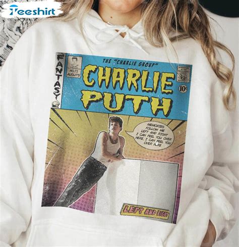 Charlie Puth Art Album World Tour Ticket 2023 Shirt