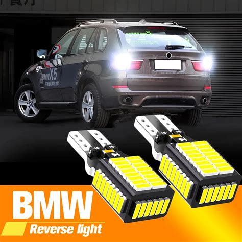 2pcs LED Reverse Light Blub Lamp W16W T15 921 Canbus For BMW F12 F13