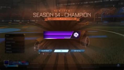 ROCKET LEAGUE SEASON 14 CHAMPION REWARDS YouTube