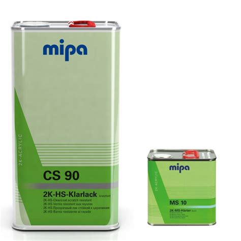 Lakier bezbarwny Mipa 2K-HS CS90 + Utwardzacz-7.5L CS90MS1075 za 613 zł ...