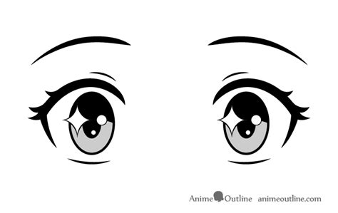 How to Draw Excited Anime or Manga Eyes - AnimeOutline