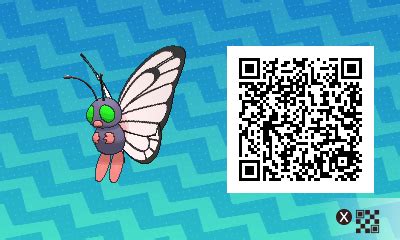 Pokemon Alola Dex QR Codes