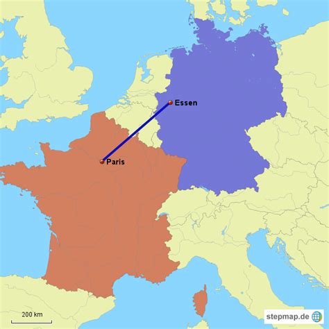 Stepmap Frankreich Deutschland Landkarte F R Deutschland