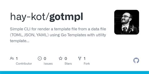 Github Hay Kot Gotmpl Simple Cli For Render A Template File From A