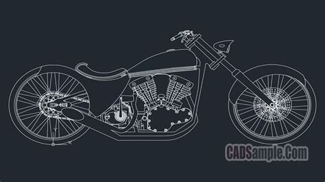 Choppers Motorcycle Dwg