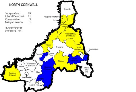 North Cornwall District Council Election 2003