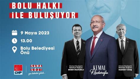 Millet Ttifak Cumhurba Kan Aday Kemal K L Daro Lu Bolu Mitingi