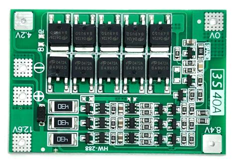 Placa De Prote Ao Bms S A Para Bateria Lipo Li Ion Balanceamento