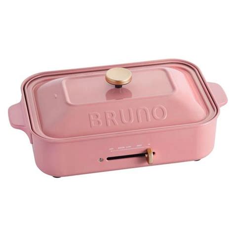 BRUNO（ブルーノ） BRUNO BOE021-RSPK コンパクトホットプレート ローズピンク 新品 送料無料 : eightloop ...